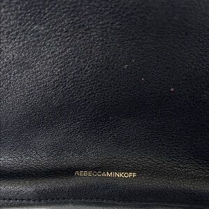 Rebecca Minkoff Regan Black Leather crossbody bag with fringe Boho